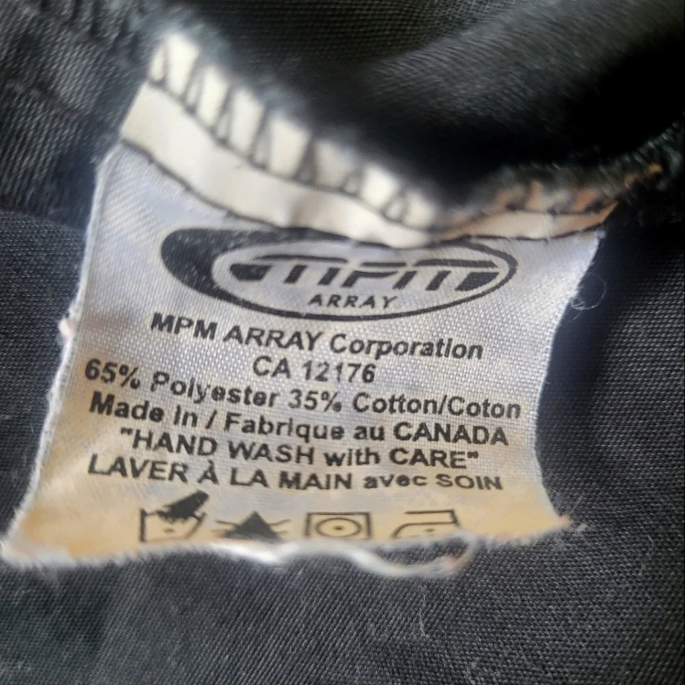 Authentic Team Suzuki GSX-R racing pit crew shirt by MPM Array Canada Made B25 - Picture 9 of 12